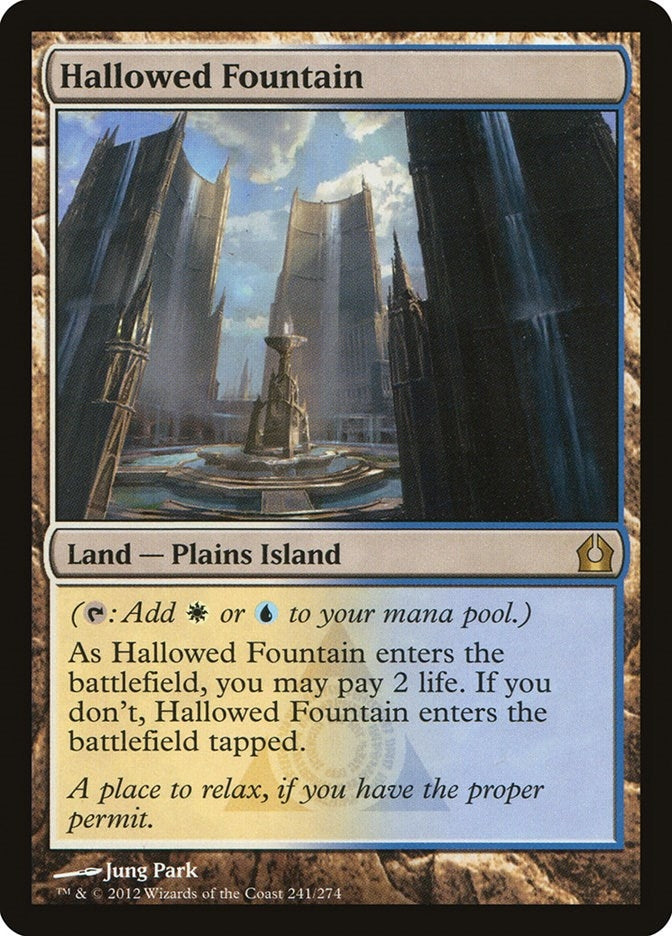 Image for Hallowed Fountain (241) - Magic: The Gathering