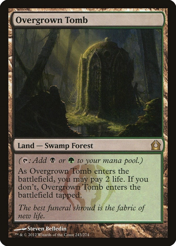 Image for Overgrown Tomb (243) (RTR) - Magic: The Gathering