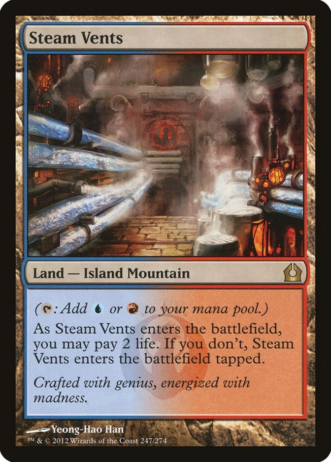 Image for Steam Vents (247) - Magic: The Gathering