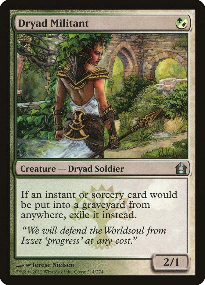 Image for Dryad Militant (214) - Magic: The Gathering