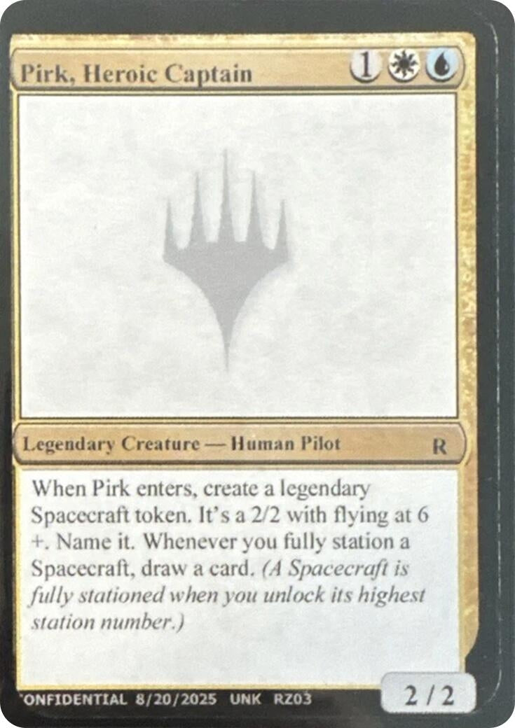 Image for Pirk, Heroic Captain (UNK) - Magic: The Gathering