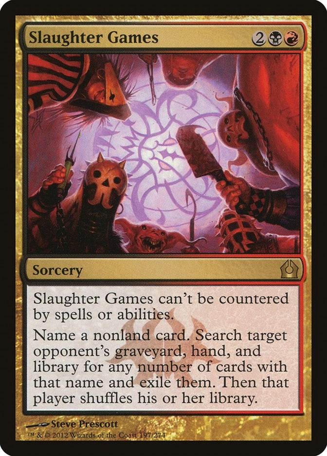 Image for Slaughter Games (197) - Magic: The Gathering