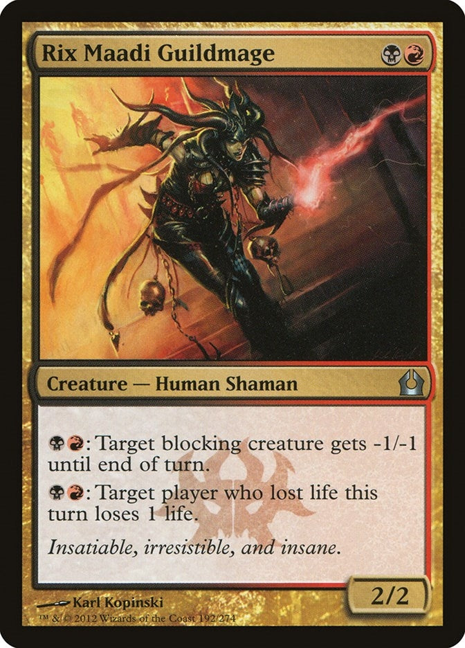 Image for Rix Maadi Guildmage (192) (RTR) - Magic: The Gathering
