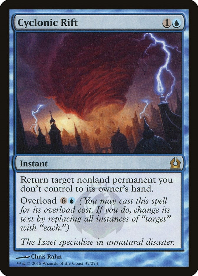 Image for Cyclonic Rift (35) (RTR) - Magic: The Gathering