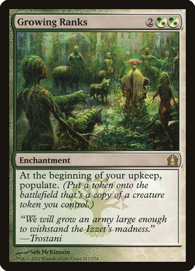 Image for Growing Ranks (217) - Magic: The Gathering