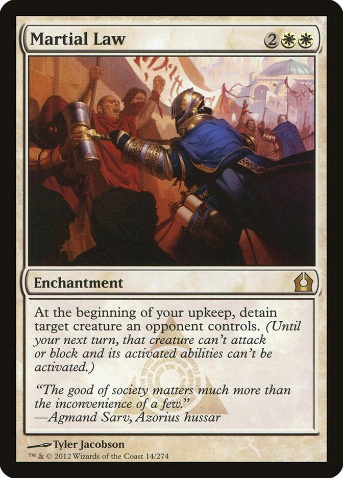 Image for Martial Law (14) (RTR) - Magic: The Gathering