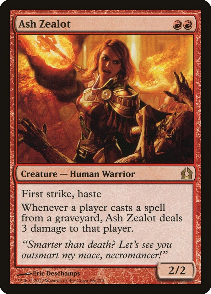 Image for Ash Zealot (86) - Magic: The Gathering