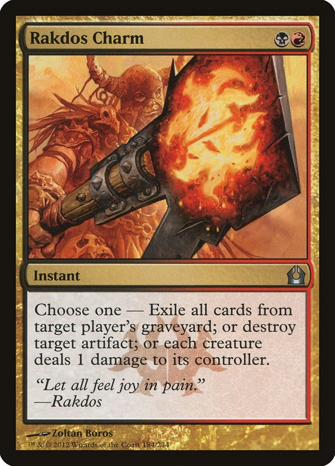 Image for Rakdos Charm (184) (RTR) - Magic: The Gathering