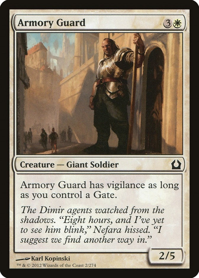 Image for Armory Guard (2) (RTR) - Magic: The Gathering