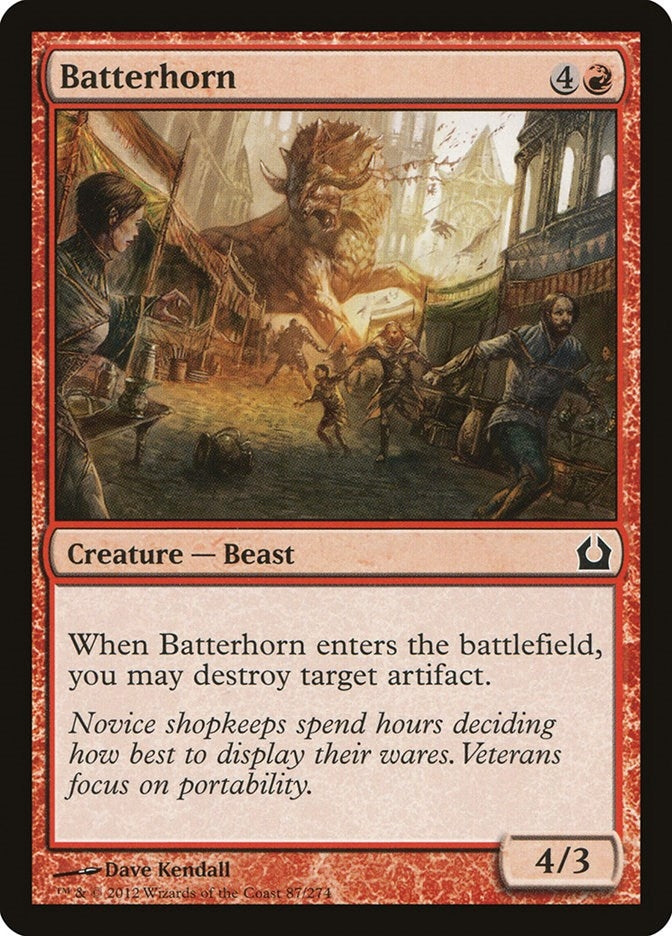 Image for Batterhorn (87) (RTR) - Magic: The Gathering