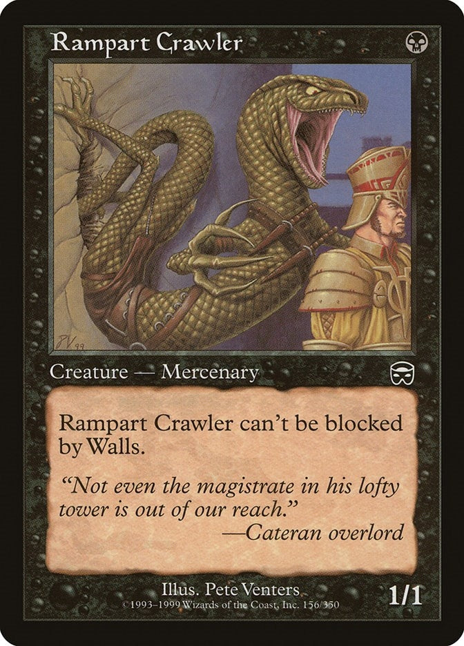 Image for Rampart Crawler (156) - Magic: The Gathering