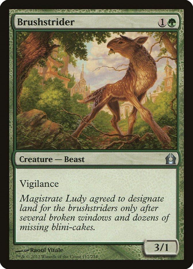 Image for Brushstrider (117) - Magic: The Gathering