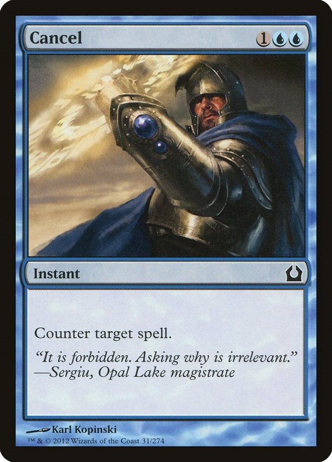 Image for Cancel (31) - Magic: The Gathering