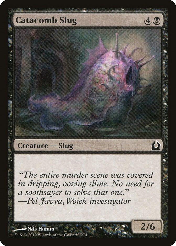 Image for Catacomb Slug (58) (RTR) - Magic: The Gathering