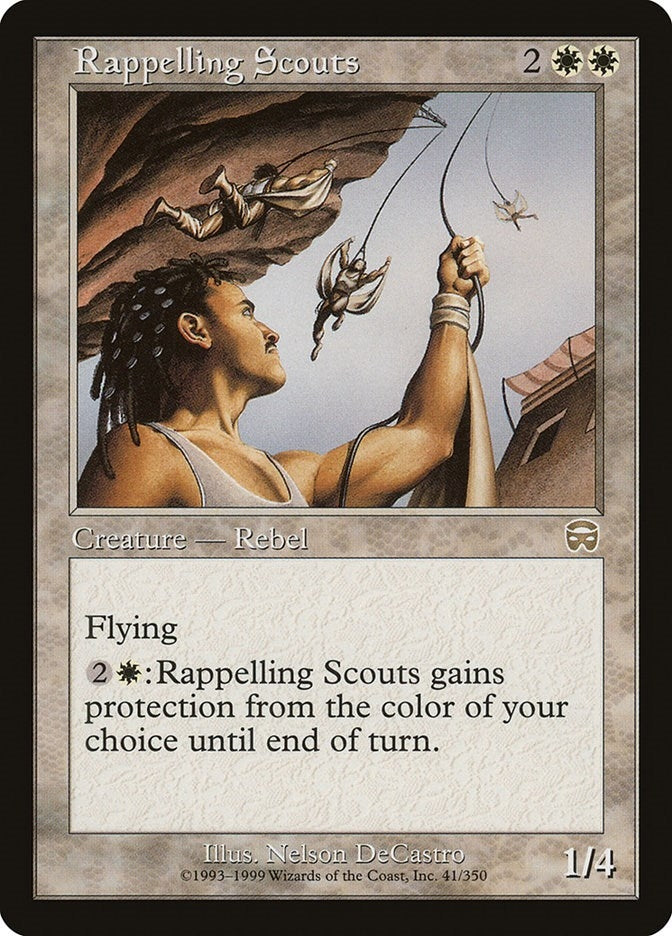 Image for Rappelling Scouts (41) - Magic: The Gathering