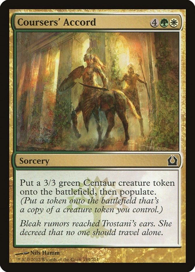 Image for Coursers' Accord (154) (RTR) - Magic: The Gathering