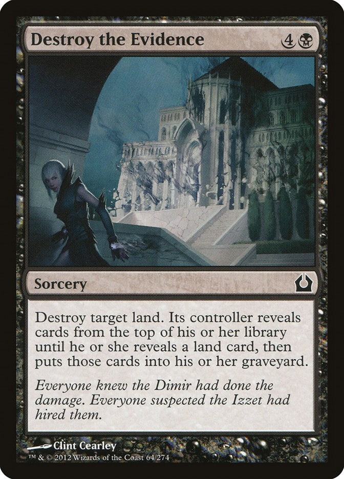 Image for Destroy the Evidence (64) (RTR) - Magic: The Gathering