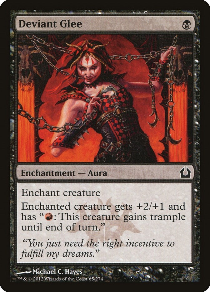 Image for Deviant Glee (65) (RTR) - Magic: The Gathering