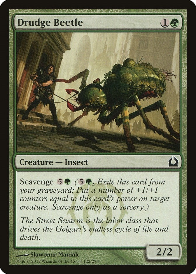 Image for Drudge Beetle (122) (RTR) - Magic: The Gathering