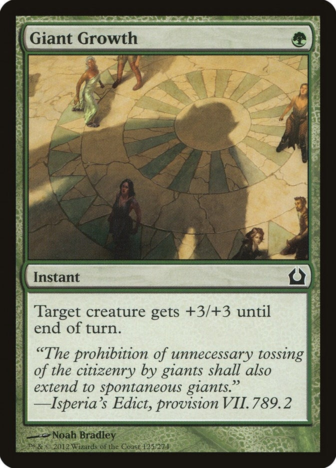 Image for Giant Growth (125) (RTR) - Magic: The Gathering