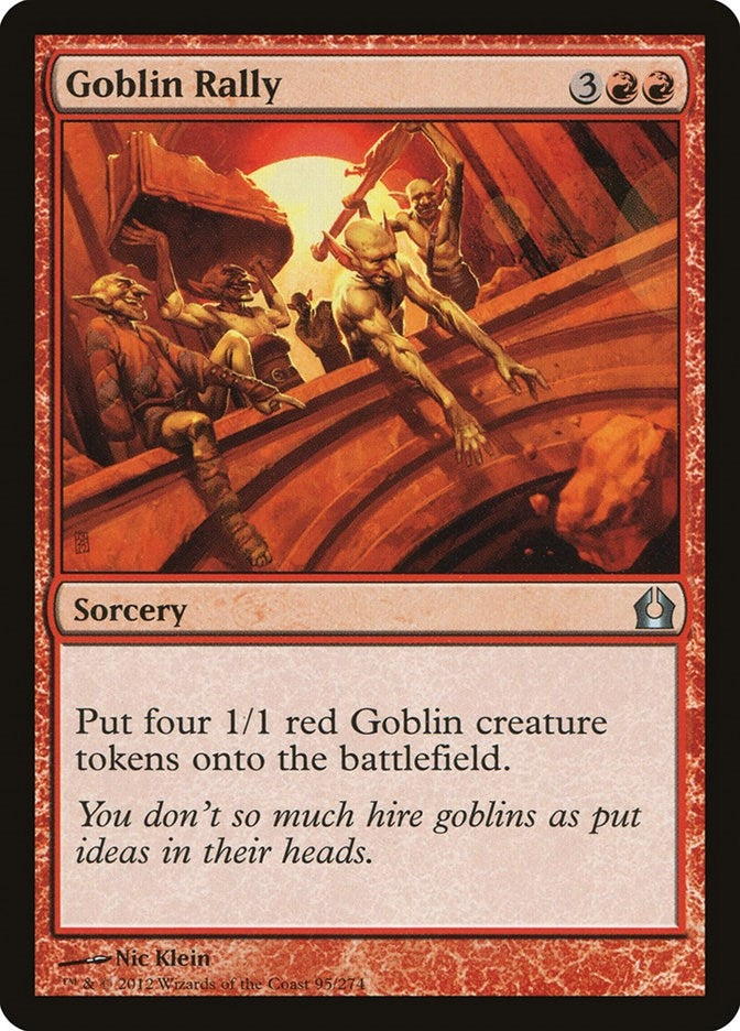 Image for Goblin Rally (95) (RTR) - Magic: The Gathering