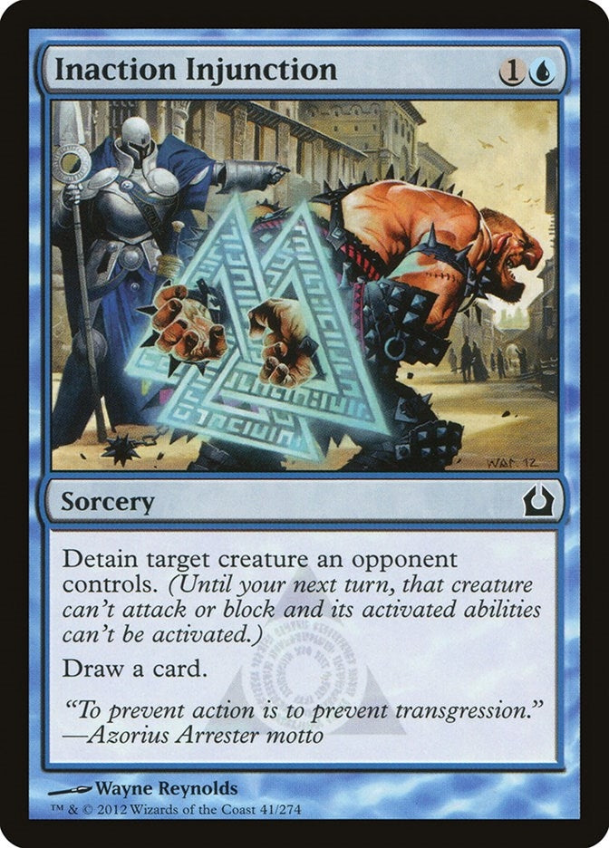 Image for Inaction Injunction (41) (RTR) - Magic: The Gathering
