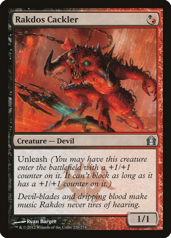 Image for Rakdos Cackler (220) (RTR) - Magic: The Gathering