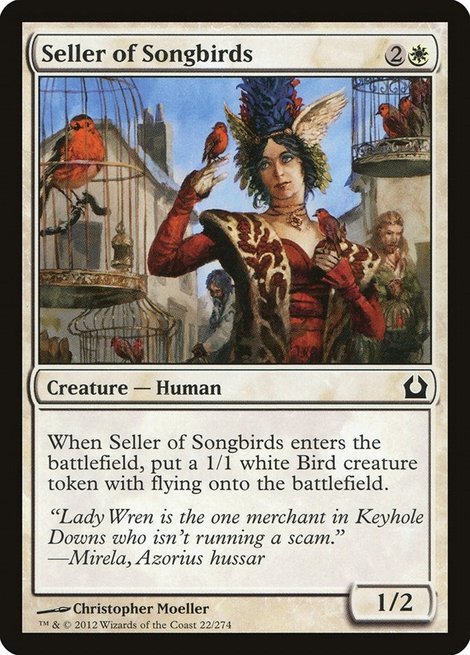 Image for Seller of Songbirds (22) (RTR) - Magic: The Gathering