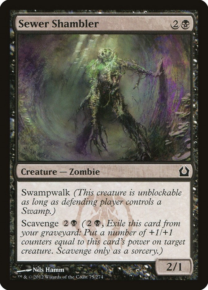 Image for Sewer Shambler (75) - Magic: The Gathering