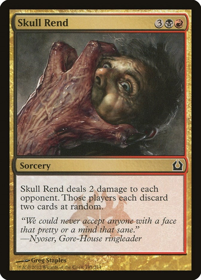 Image for Skull Rend (195) - Magic: The Gathering