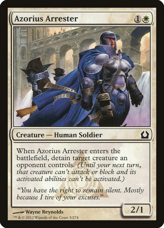Image for Azorius Arrester (5) (RTR) - Magic: The Gathering