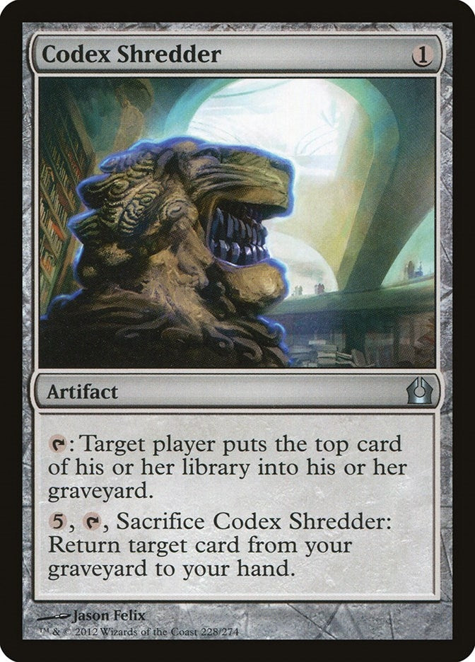Image for Codex Shredder (228) (RTR) - Magic: The Gathering