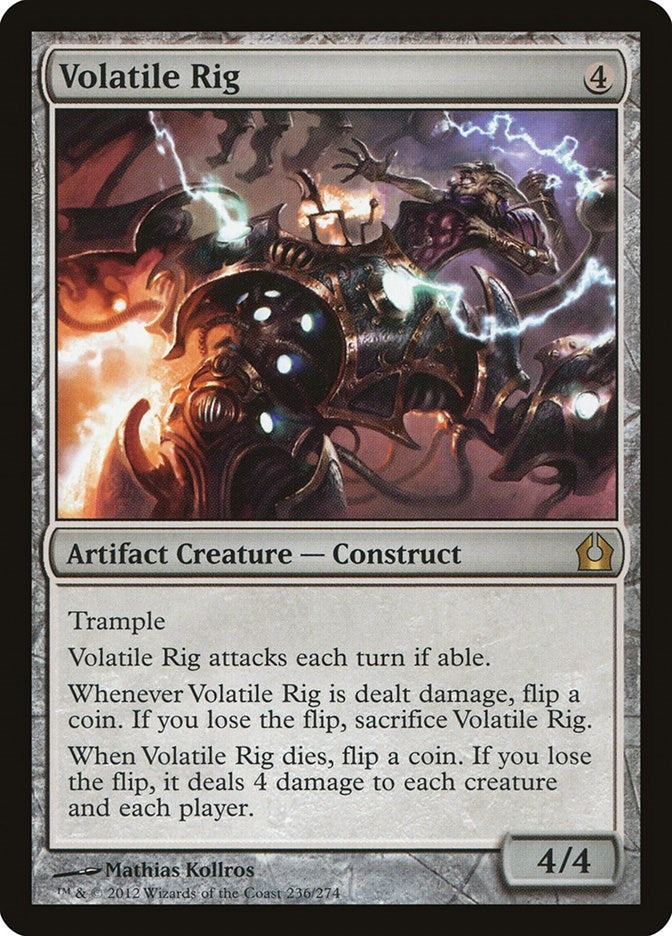 Image for Volatile Rig (236) (RTR) - Magic: The Gathering