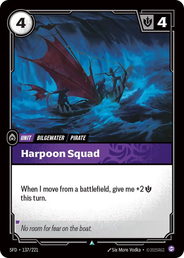 Image for Harpoon Squad (137/221) (SPF) - Riftbound: League of Legends Trading Card Game