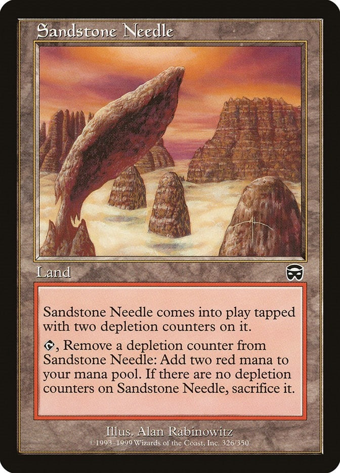 Image for Sandstone Needle (326) - Magic: The Gathering