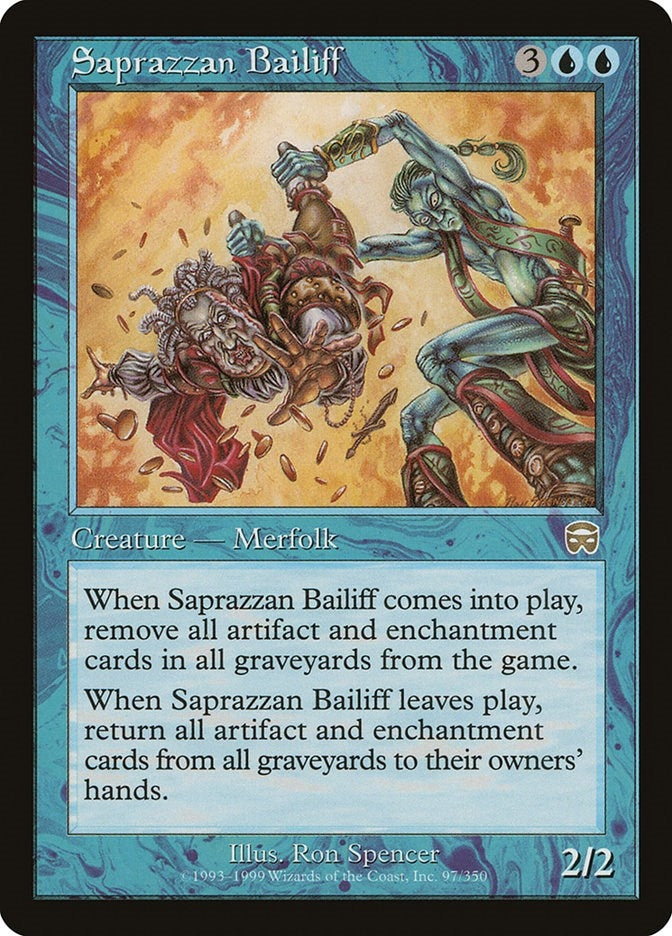 Image for Saprazzan Bailiff (97) - Magic: The Gathering