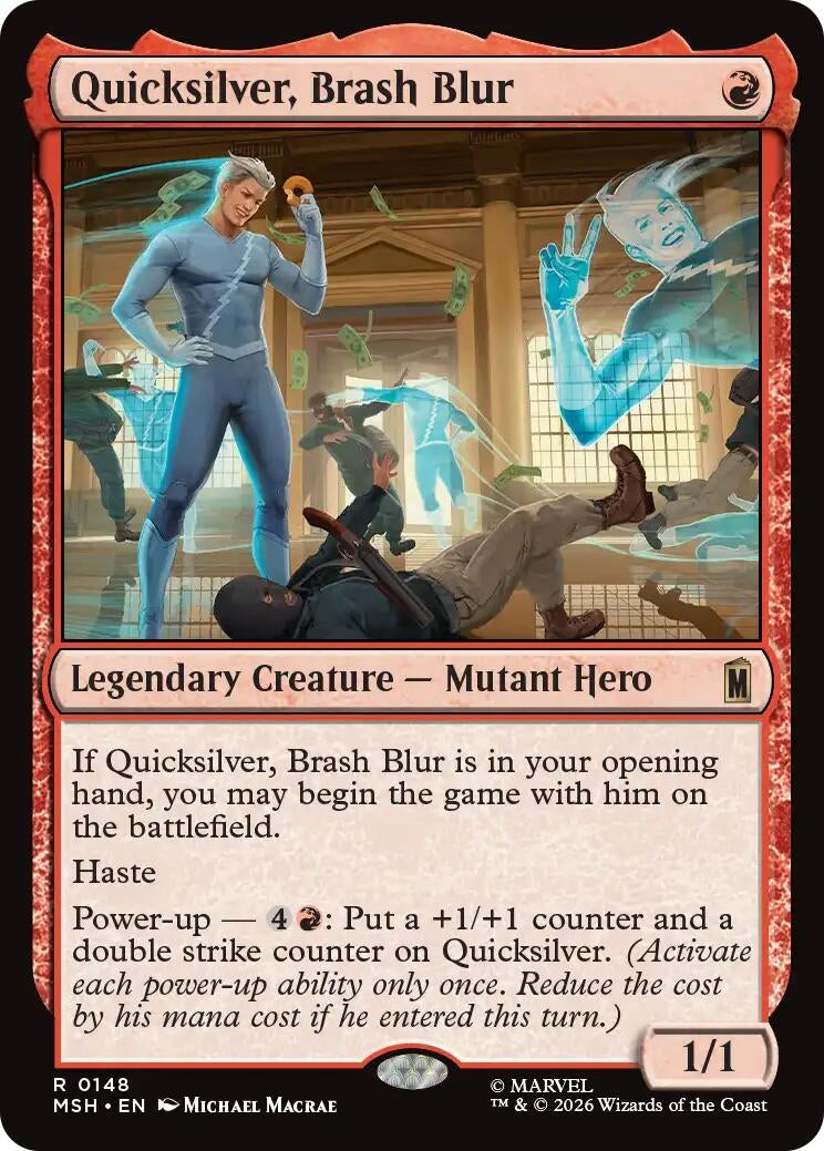 Image for Quicksilver, Brash Blur (148) - Magic: The Gathering