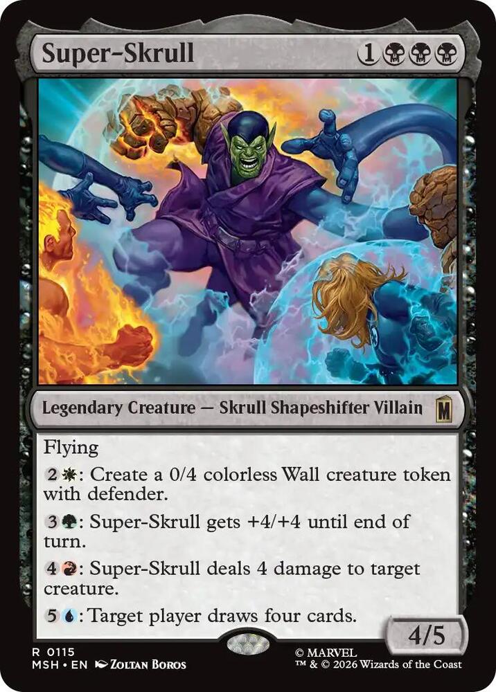 Image for Super-Skrull (115) - Magic: The Gathering