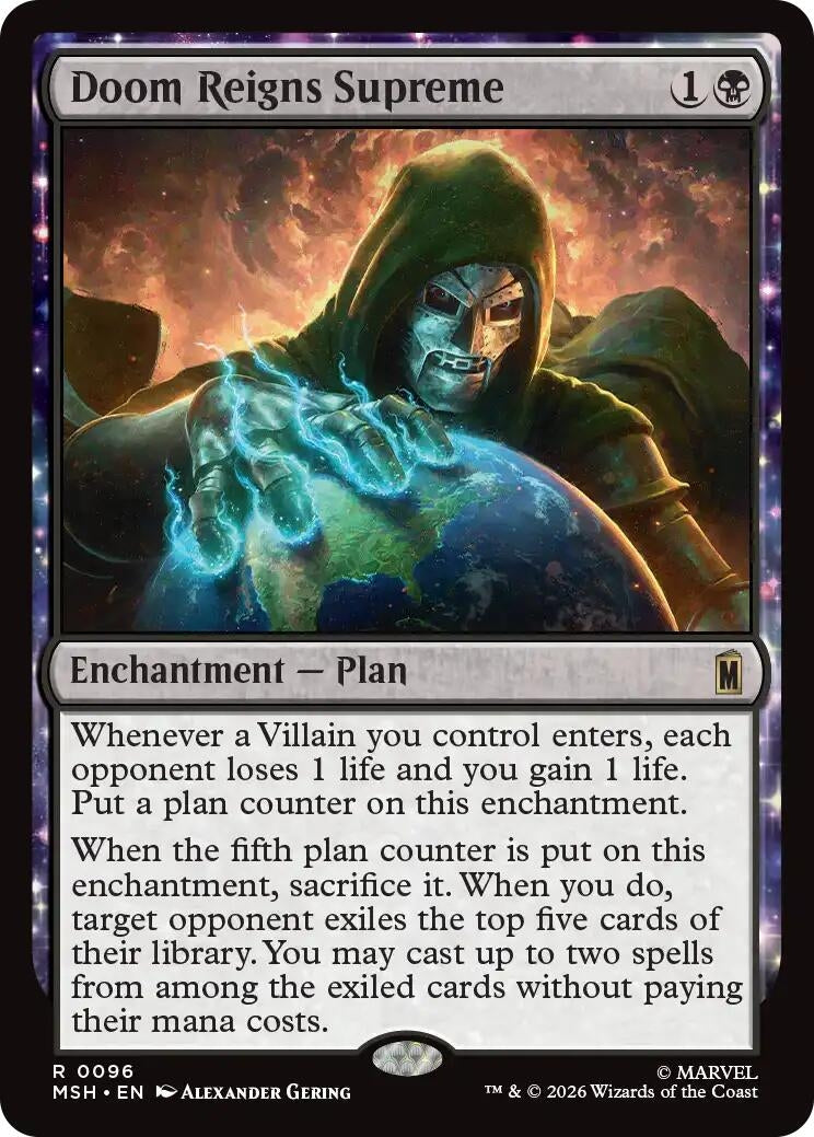 Image for Doom Reigns Supreme (96) - Magic: The Gathering