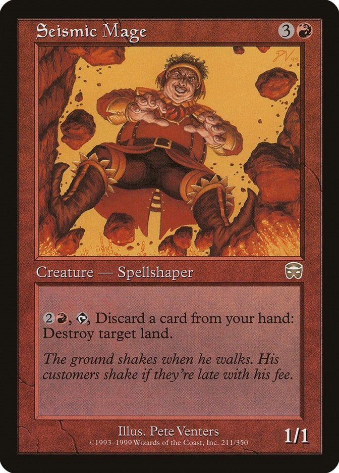 Image for Seismic Mage (211) - Magic: The Gathering