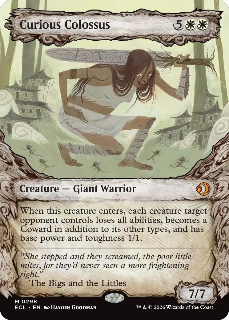 Image for Curious Colossus (Showcase) (298) - Magic: The Gathering