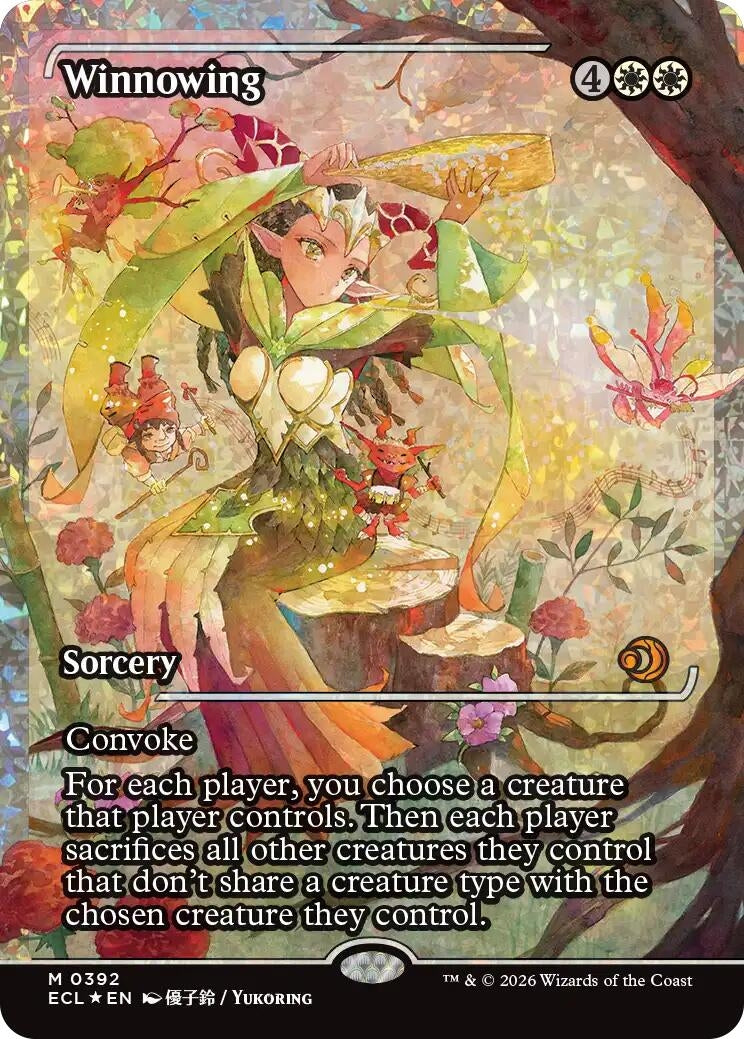 Image for Winnowing (Showcase) (Fracture Foil) (392) - Magic: The Gathering