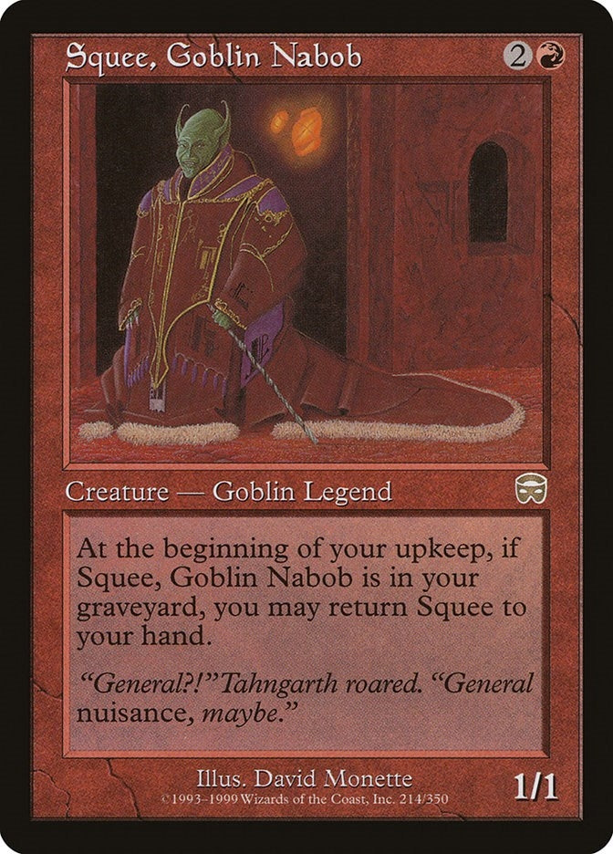 Image for Squee, Goblin Nabob (214) - Magic: The Gathering