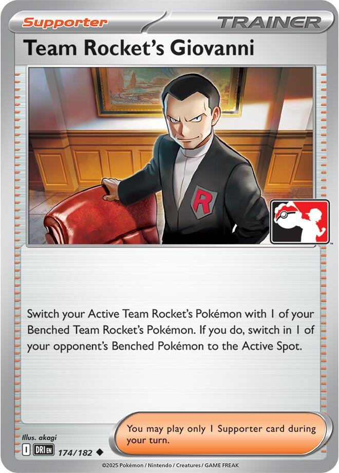 Image for Team Rocket's Giovanni (174/182) - Pokemon