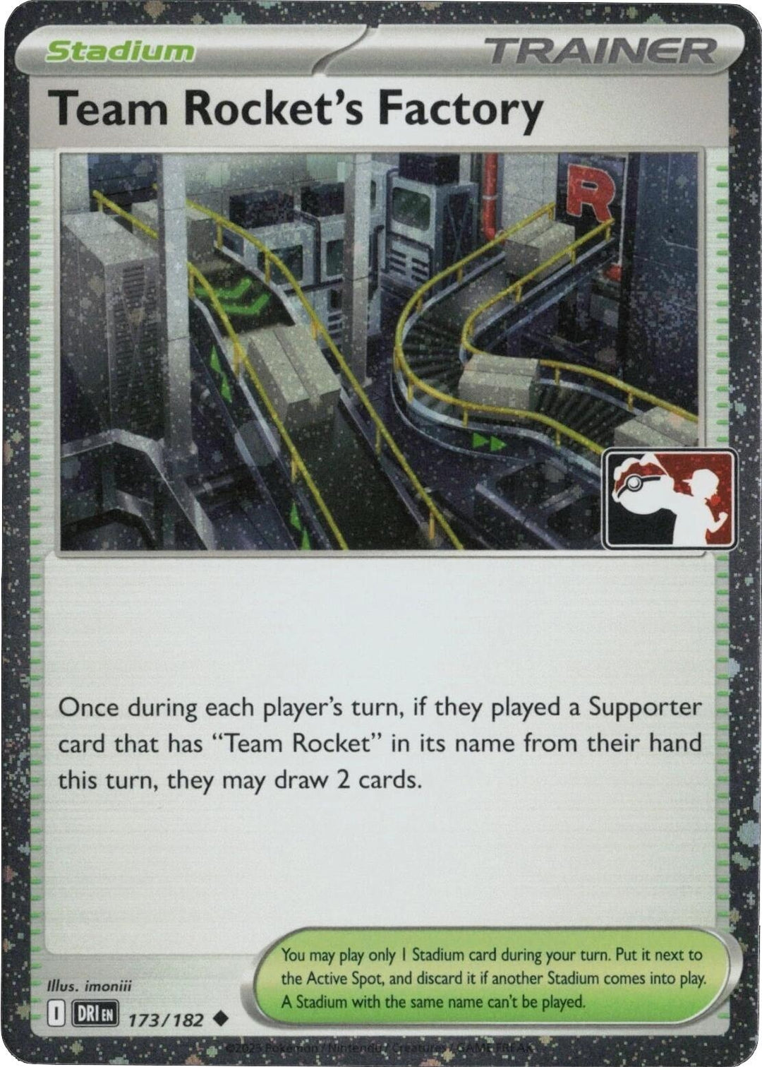 Image for Team Rocket's Factory - 173/182 (Cosmos Holo) (173/182) - Pokemon