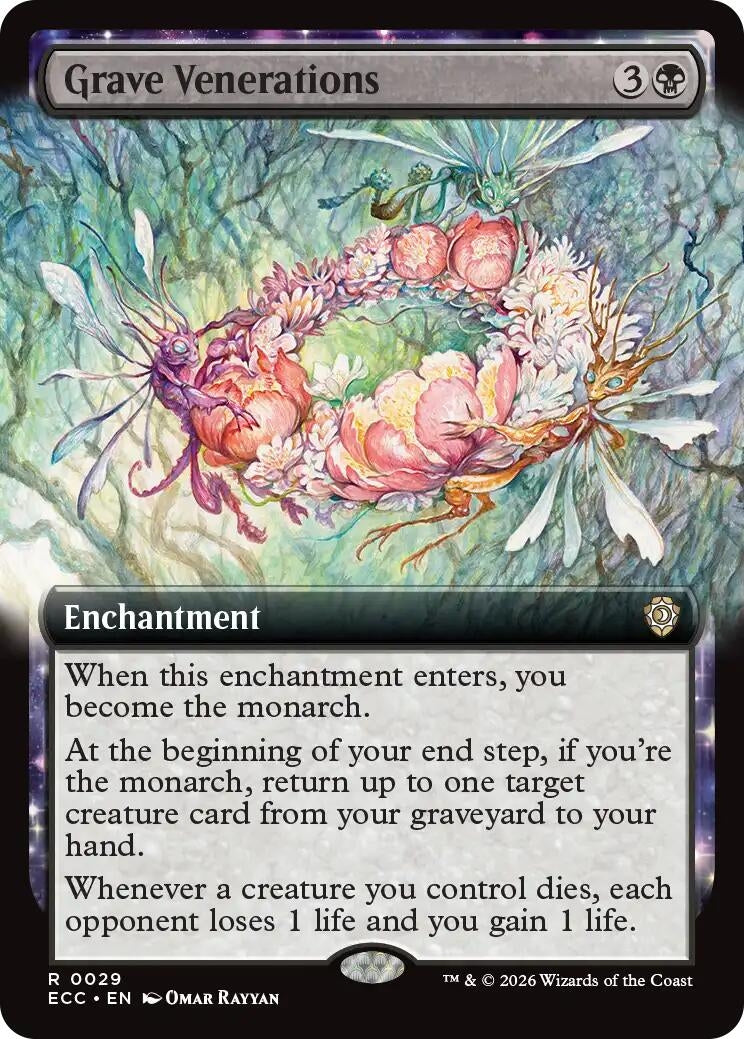Image for Grave Venerations (Extended Art) (29) - Magic: The Gathering