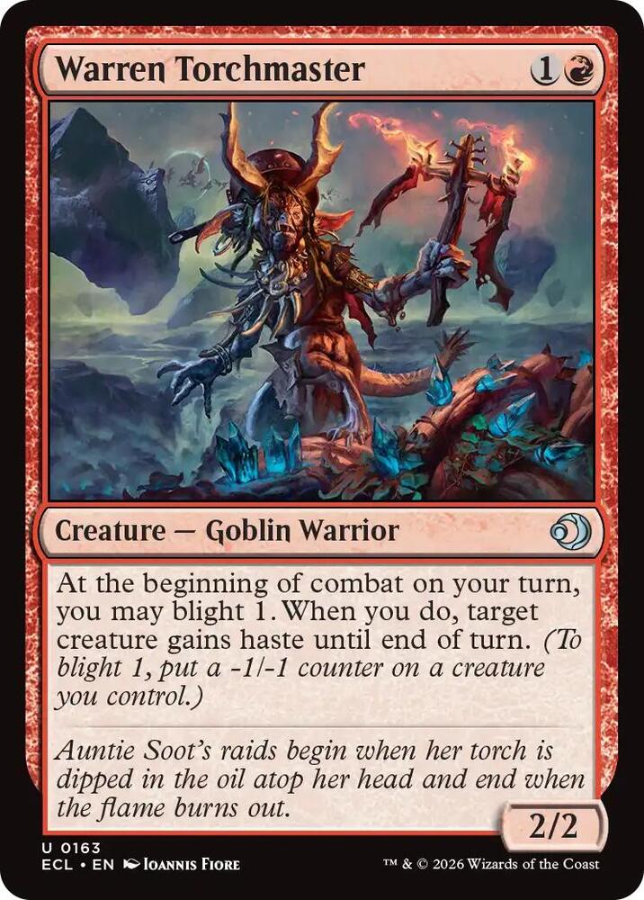 Image for Warren Torchmaster (163) - Magic: The Gathering
