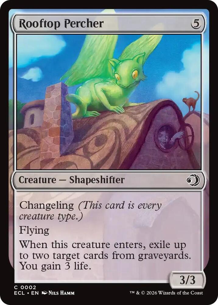 Image for Rooftop Percher (2) - Magic: The Gathering