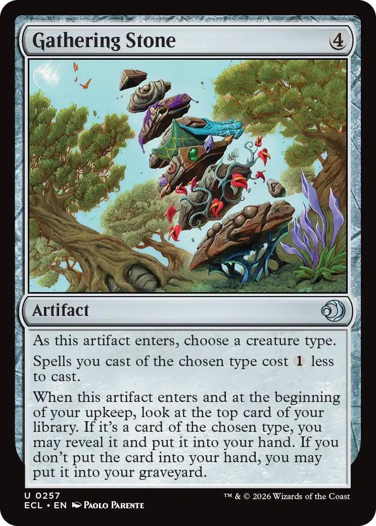 Image for Gathering Stone (257) - Magic: The Gathering