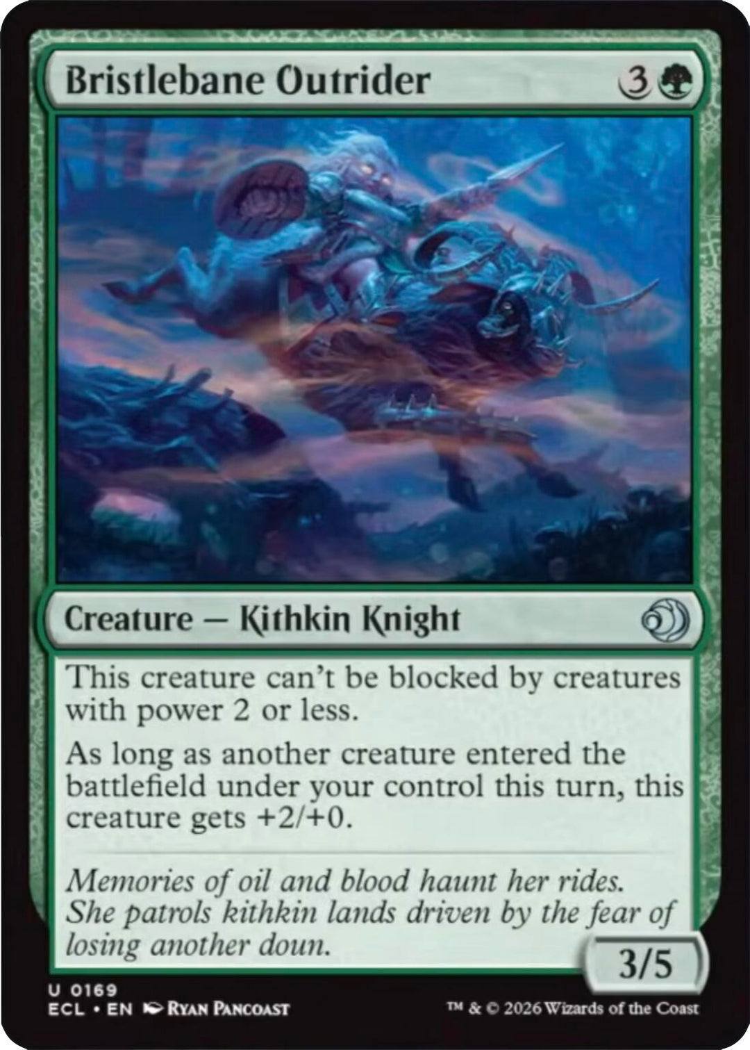 Image for Bristlebane Outrider (169) - Magic: The Gathering